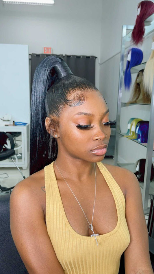 STRAIGHT HD LACE FRONTAL WIG