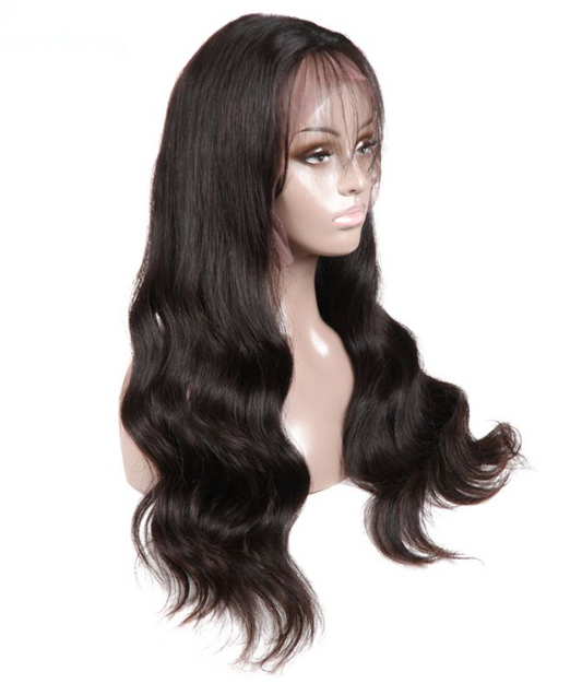 FULL LACE WIG TRANSPARENT LACE (NATURAL COLOR)